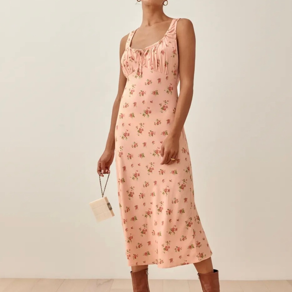 Reformation lauryl dress in moira size 2